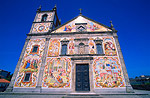 Historische Wandgemälde der  Hauptkirche von Valongo
